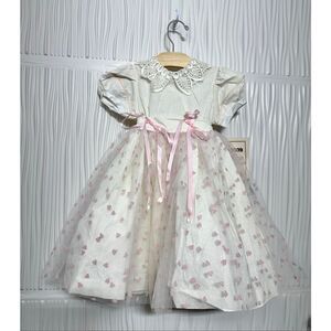 NWT Daisy Kingdom Vintage Girls Dress -2T- DEADSTOCK Collectors - made in USA
